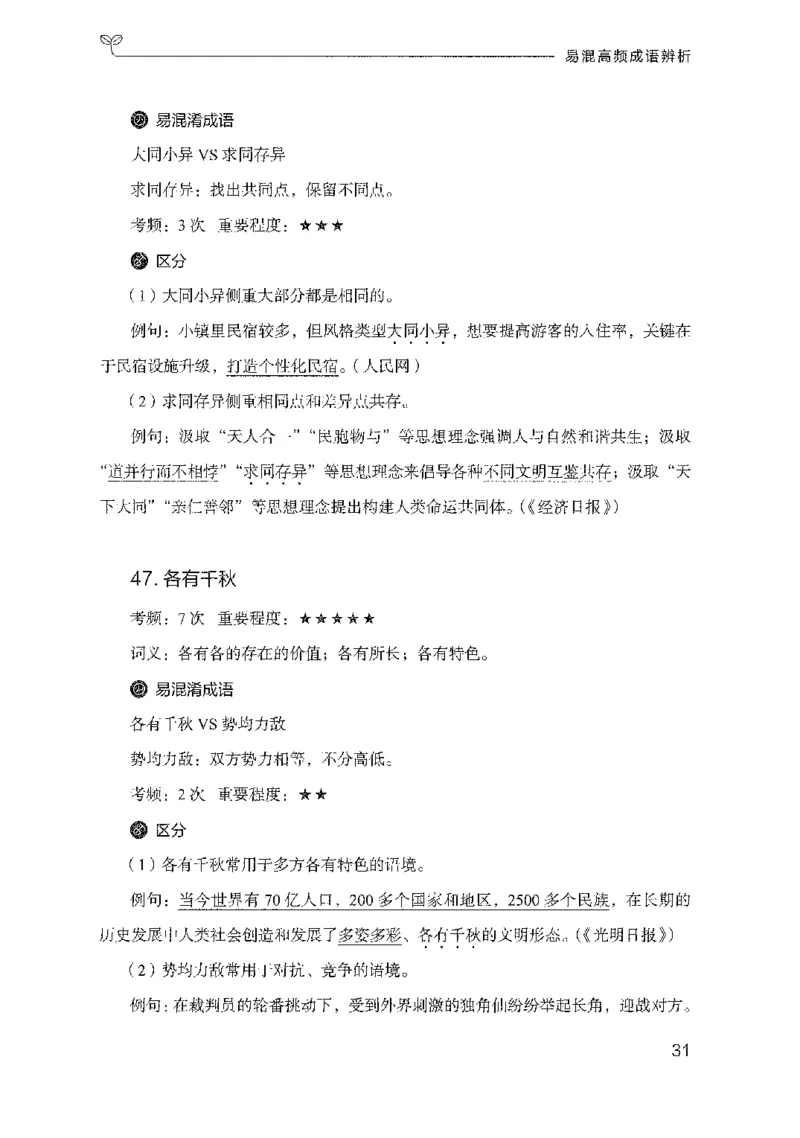 25易混高频成语辨析_2026考公资料_（10）粉笔_2025粉笔国考省考980（课＋笔记）_粉笔980（25多省）_22025FB江苏省考980系统班_2025江苏26本图书_知识梳理体系11本