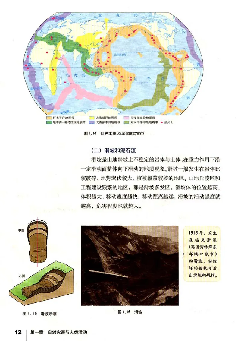 人教版高中地理选修5-自然灾害与防治_4-教培资料-26年最新资料-同步更新_初中高中教资_03科三专项（进去保存报考的学科即可）_02科三专项（笔记真题思维导图教学设计版本二）