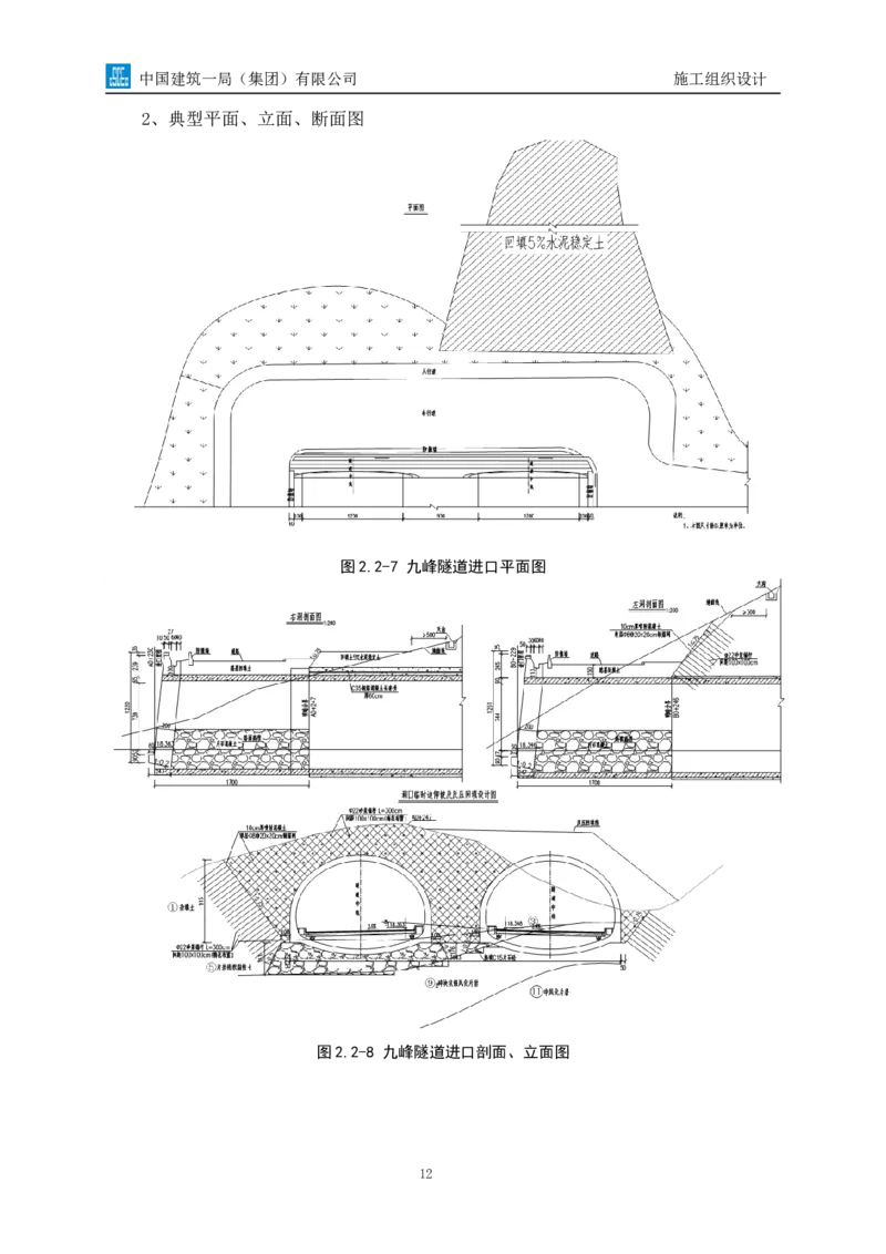 南平两隧项目市政工程施工组织设计_2021-2023年优秀施组方案_施工组织设计_施组09-南平市闽江大桥北桥头至316国道连接线及杨真隧道工程施工组织设计_1施组及附图附件