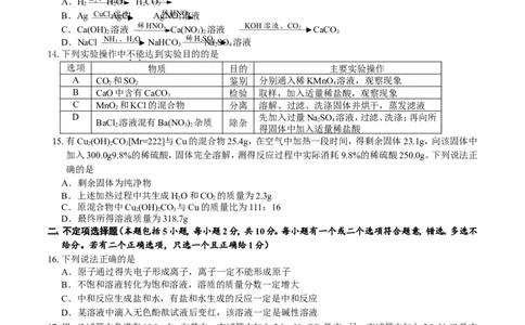 2018年江苏省镇江市中考化学试卷及答案_中考真题_5.化学中考真题2015-2024年_地区卷_江苏省_镇江中考化学08-21