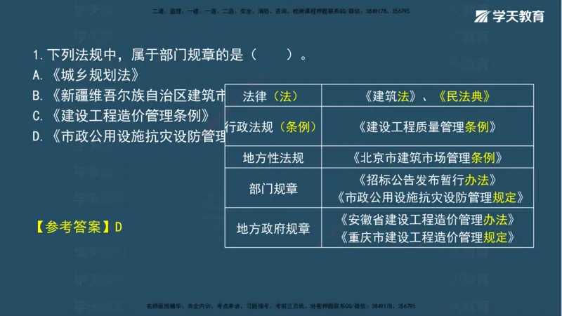 05.2025年一建《法规》模考测评（二）讲义_2026年一级建造师_2026年一建法规_2025年一建法规SVIP_03-习题精析✿实战特训✿模考通关_33-法规《模考测评班》王君雅XT_--配套讲义--