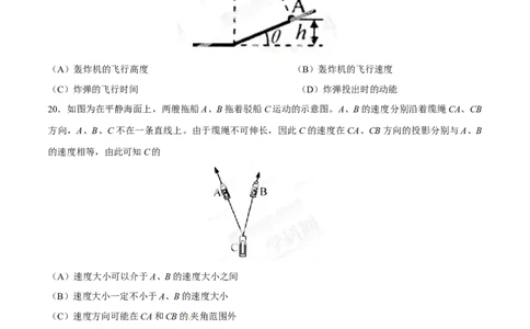 2013年高考物理试卷（上海）（空白卷）_1.高考2025全国各省真题+答案_01.2008-2024全国高考真题（按省份分类）_31.上海_2008-2024&middot;（上海）物理高考真题