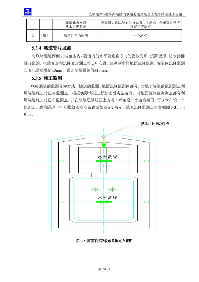光明港站~鳌峰洲站区间联络通道及泵房冻结法施工方案(4)(1)(1)_2021-2023年优秀施组方案_施工方案_1方案及附件