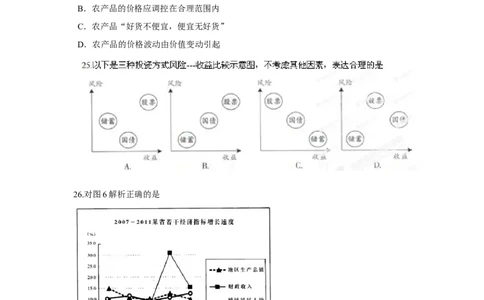 2012年高考政治试卷（广东）（空白卷）_1.高考2025全国各省真题+答案_01.2008-2024全国高考真题（按省份分类）_4.广东_2008-2024&middot;（广东）政治高考真题