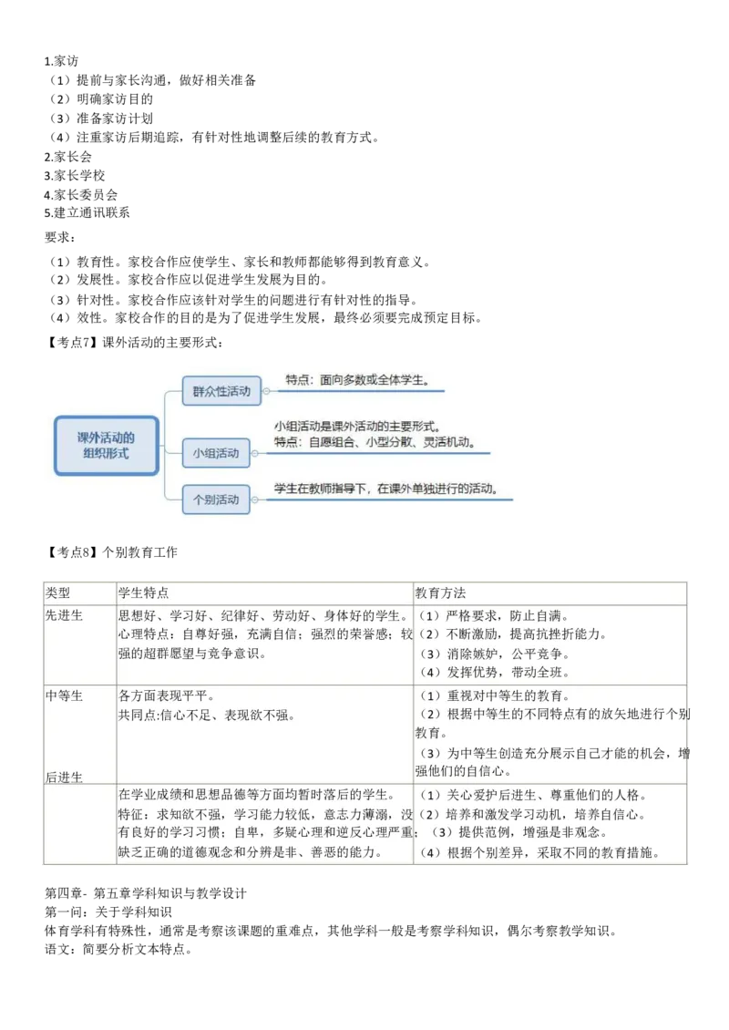 小学《教育教学知识与能力》考前狂背10页纸_4-教培资料-26年最新资料-同步更新_初中高中教资_2025上中学教资笔试_062025上教资笔试考前冲刺汇总_11、考前狂背10页纸