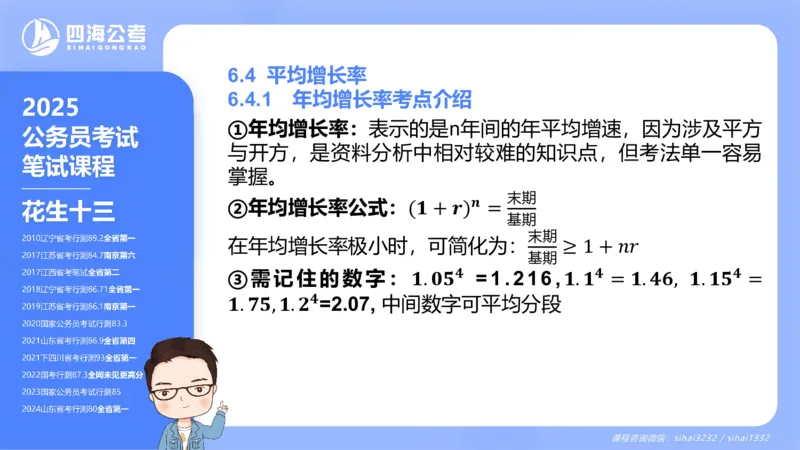 花生十三24下半年资料分析第6章PPT_2026考公资料_花生十三合集_旗舰班-国考2025花生十三旗舰班（花生行测+飞扬申论）⭐_1.花生十三行测（系统班+刷题班）_资料分析_系统班_PPT