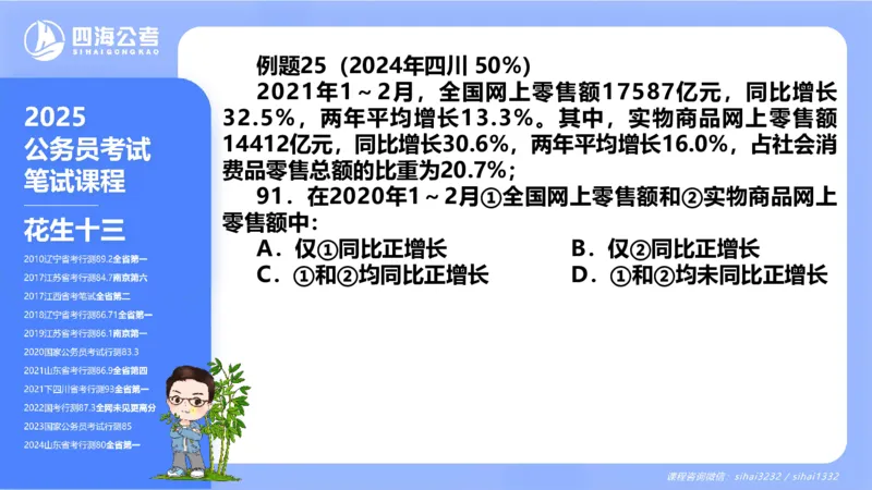 花生十三24下半年资料分析第6章PPT_2026考公资料_花生十三合集_旗舰班-国考2025花生十三旗舰班（花生行测+飞扬申论）⭐_1.花生十三行测（系统班+刷题班）_资料分析_系统班_PPT