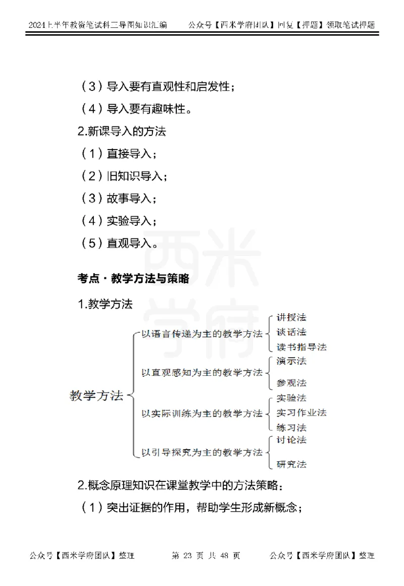 初中化学_4-教培资料-26年最新资料-同步更新_初中高中教资_03科三专项（进去保存报考的学科即可）_01科目三FB网课、三色速记手册、知识点导图等推荐_初中