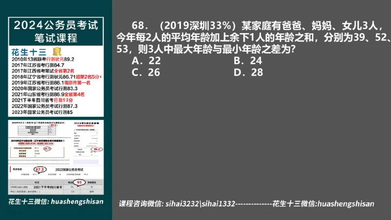 24行测套题10（言语+数量）_2026考公资料_花生十三合集_2024+2023年资料_套题班2024上半年花生飞扬省考套题冲刺班_电子讲义_课件PPT