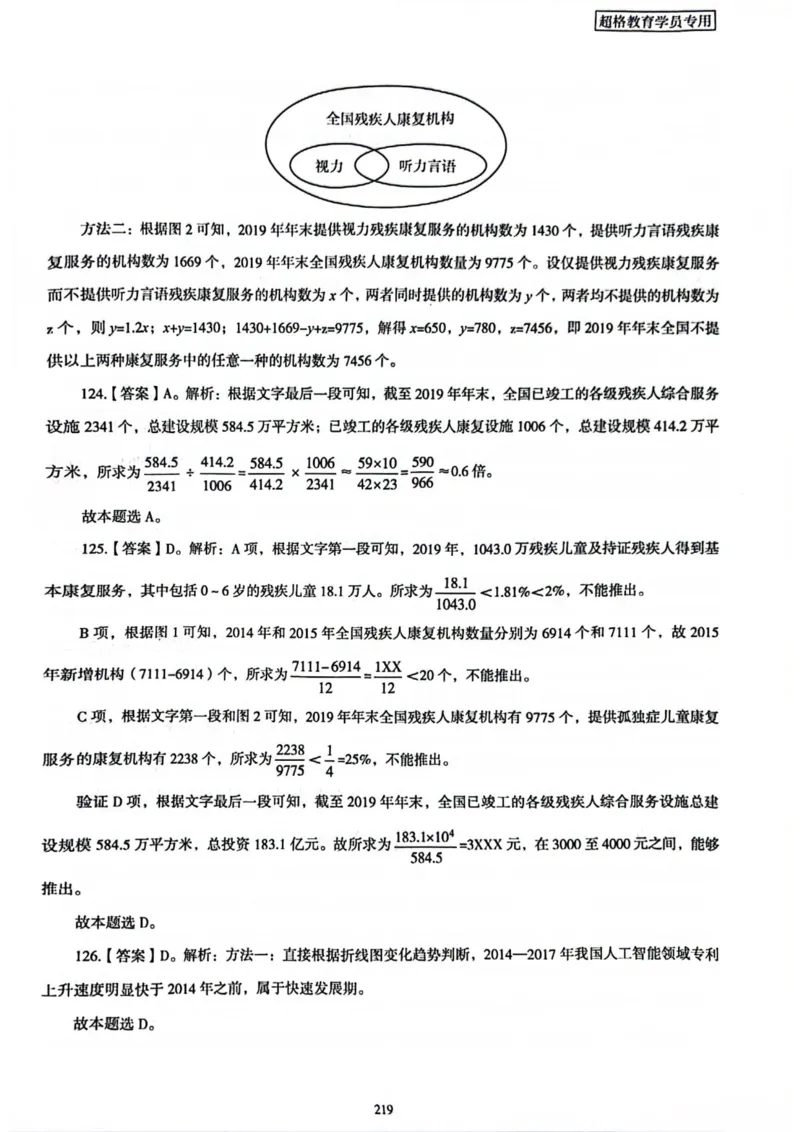 行测解析7_2026考公资料_（05）超格_行测申论2025超格合集(行测&申论&政治理论)_套卷2025国考超格8套卷（含视频讲解）_套卷题本+答案解析合集_行测_答案