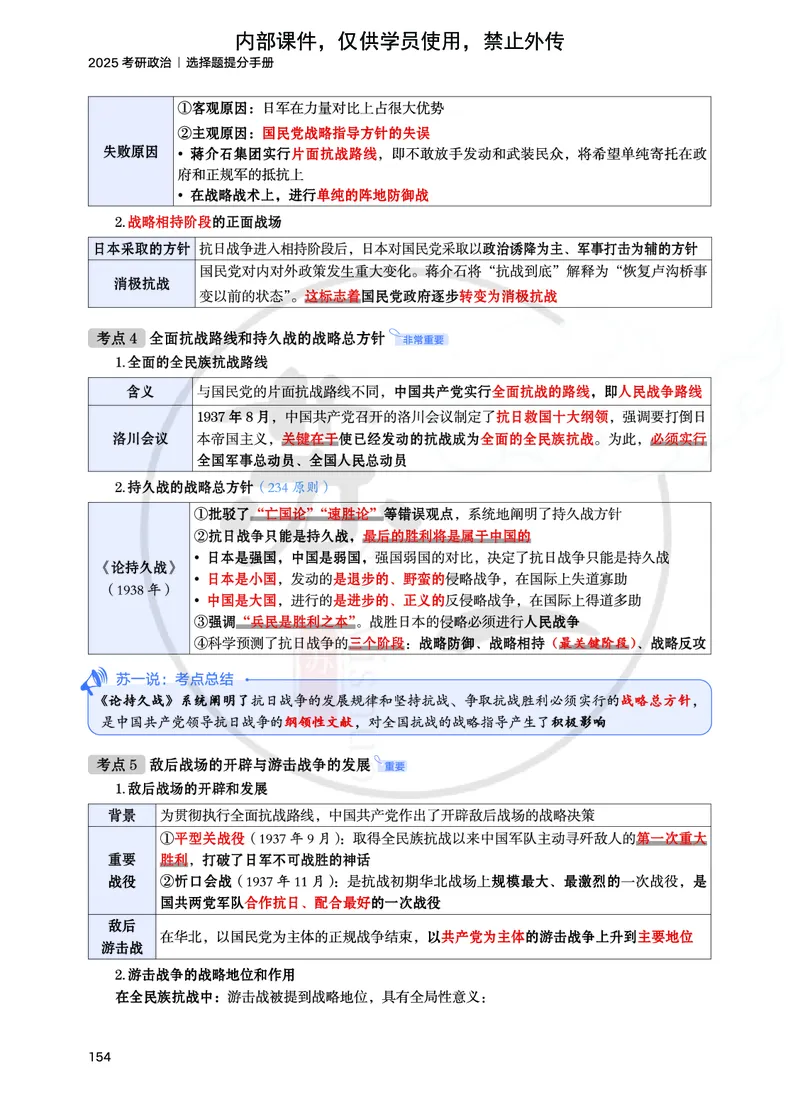 25提分手册：史纲（第6-10章）_2026考公资料_（49）政治理论合集_政治理论合集_2025考研政治_05.苏一_04.救命课程_00.课件资料_冲刺救命课&mdash;&mdash;史纲资料