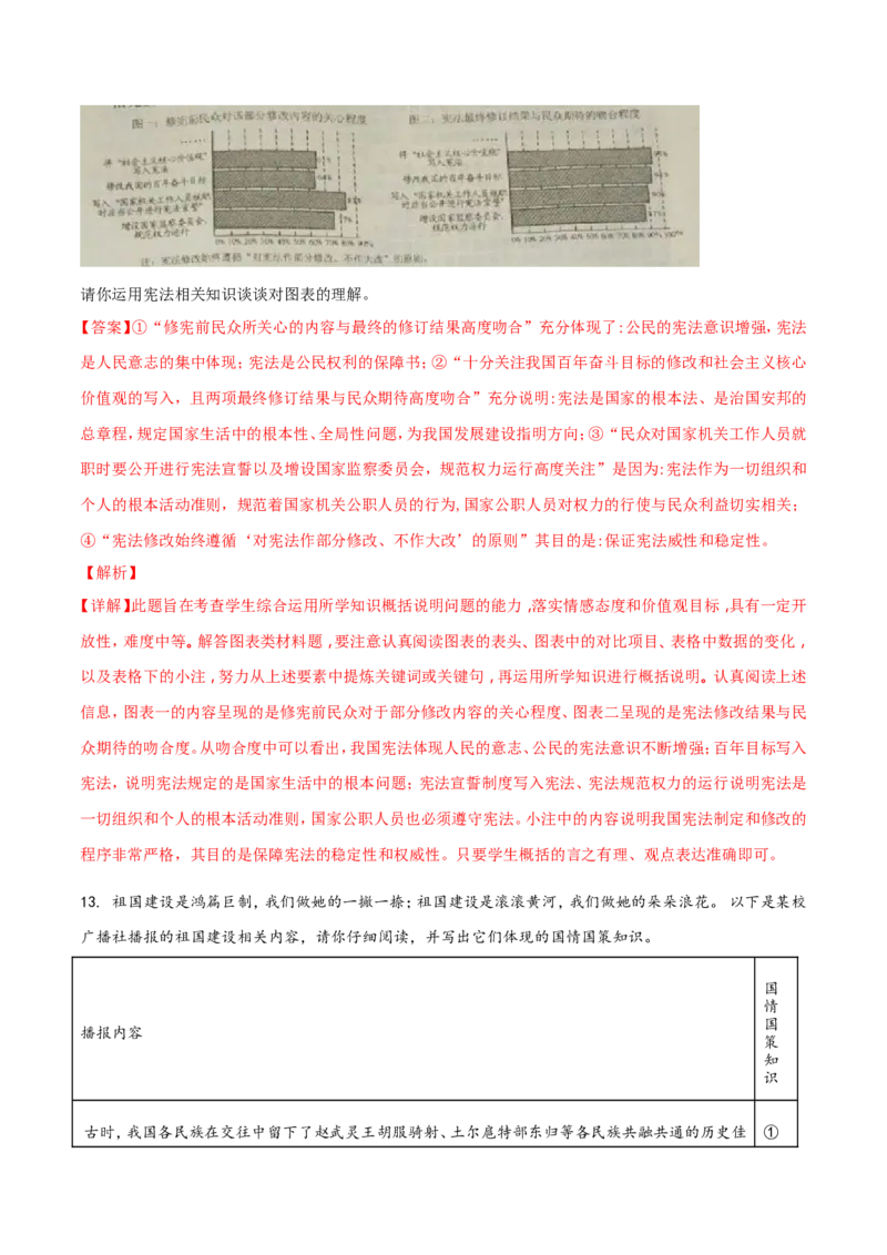 2018年重庆市中考思想品德A卷试卷及答案_中考真题_7.政治中考真题2015-2024年_地区卷_重庆中考思想品德08-22