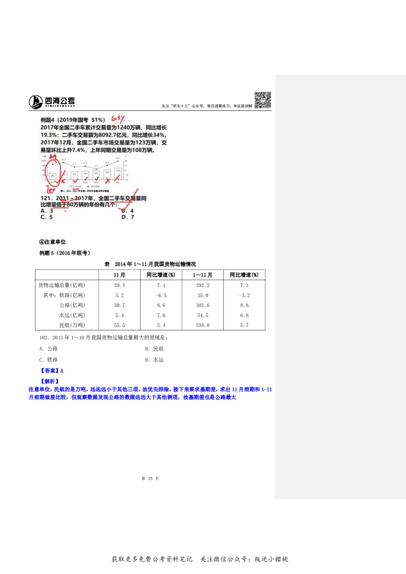 花生十三24下半年资料系统班第十讲--随堂笔记_2026考公资料_花生十三合集_旗舰班-国考2025花生十三旗舰班（花生行测+飞扬申论）⭐_1.花生十三行测（系统班+刷题班）_资料分析