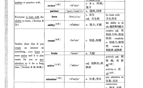 情景串记词汇-九英_2026万唯系列预习复习_2026版初中《万唯情景题》与中考新考法9年级上册（英语）