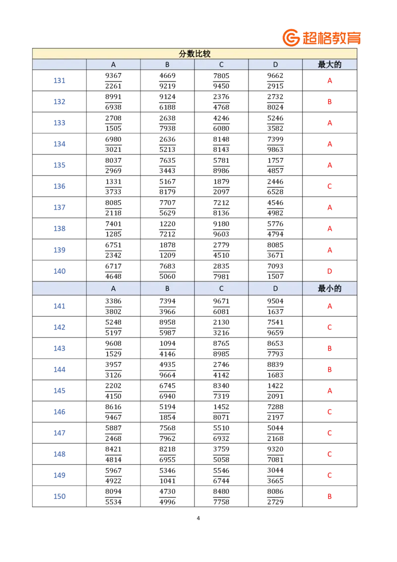 老牟深算之速算大练兵课程基础速算解析合集_2026考公资料_（05）超格_2026牟立志老牟深算之速算大练兵题本+解析