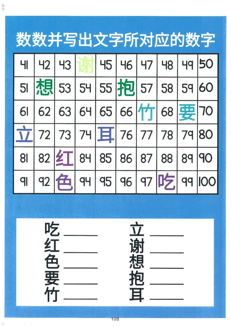 我的第一本汉字大书洪恩100-200_一年级上下册资料_小学一年级学习资料-25年更新版_1-00、幼小衔接_幼小衔接我的第一本系列