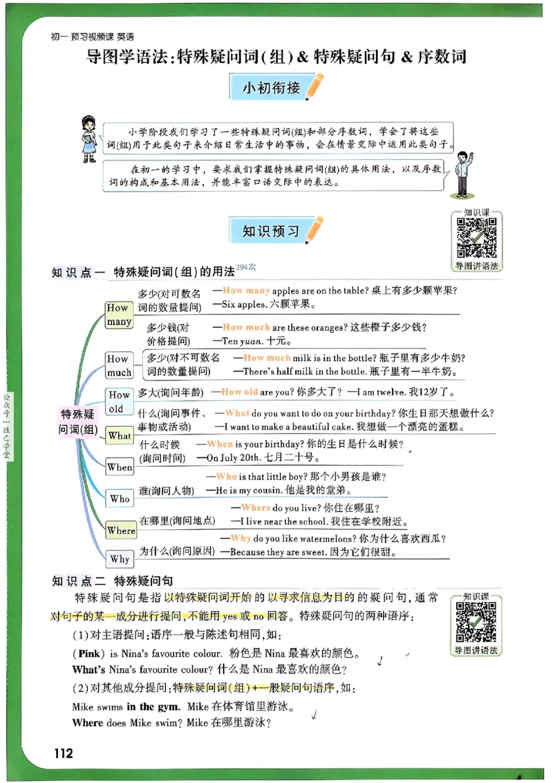 万唯《初一预习视频课》英语_2026万唯系列预习复习_2025版《万唯初中预习视频课》789年级上册多版本_2025版万唯新初一预习视频课英语人教版