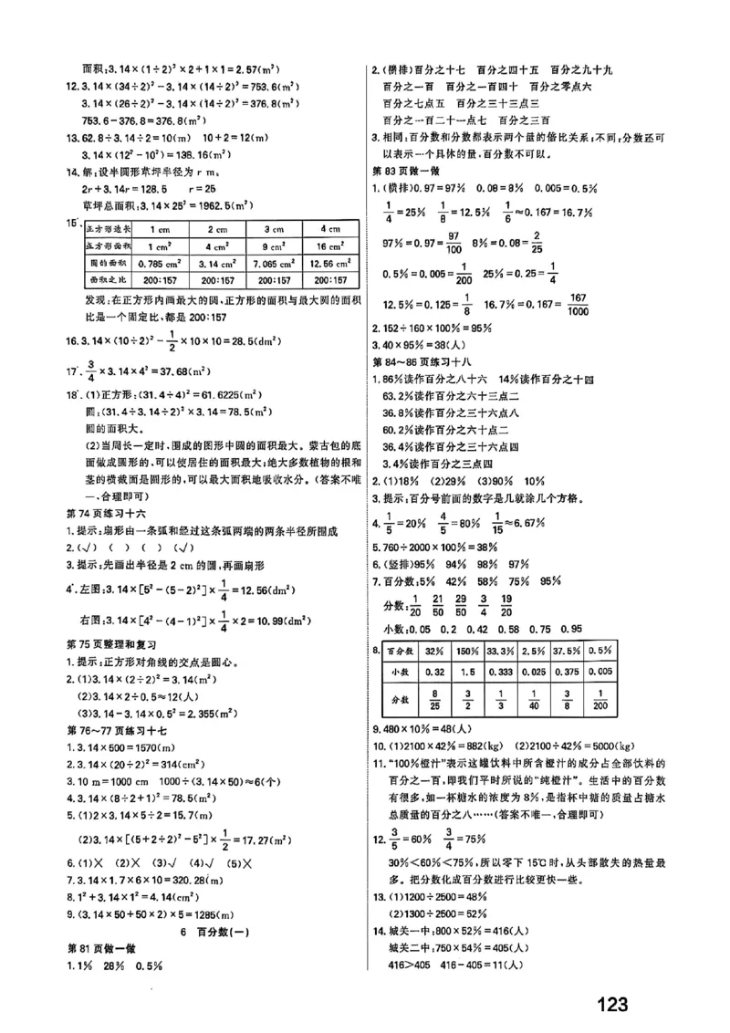 六上人教数学《课堂笔记》_2025秋《全能课堂课堂笔记》数学人教1-6