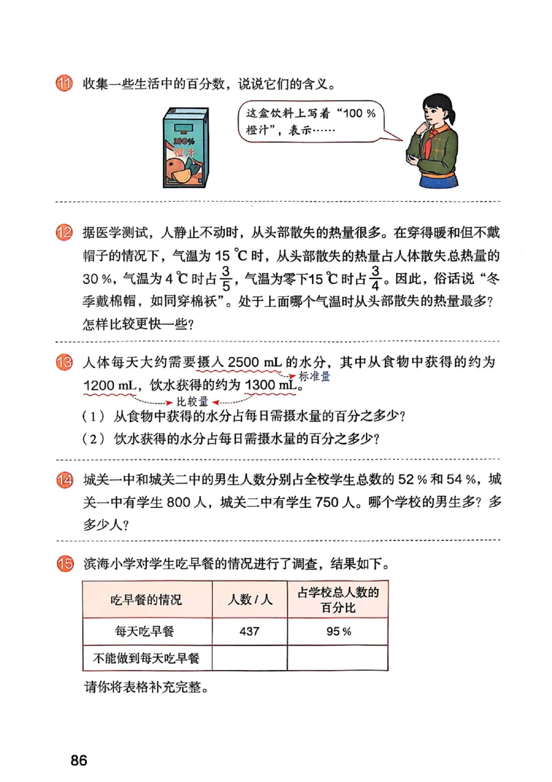 六上人教数学《课堂笔记》_2025秋《全能课堂课堂笔记》数学人教1-6
