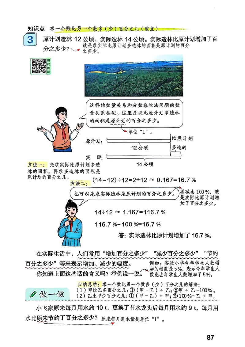 六上人教数学《课堂笔记》_2025秋《全能课堂课堂笔记》数学人教1-6