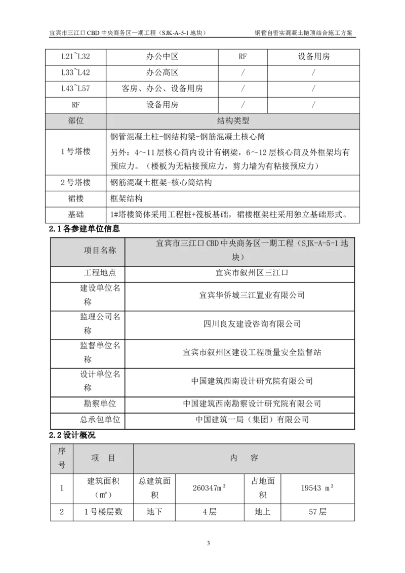 华侨城钢管自密实混凝土抛顶结合施工方案_2021-2023年优秀施组方案_施工方案_宜宾华侨城项目-华侨城钢管自密实混凝土抛顶结合施工方案_1.华侨城钢管自密实混凝土抛顶结合施工方案