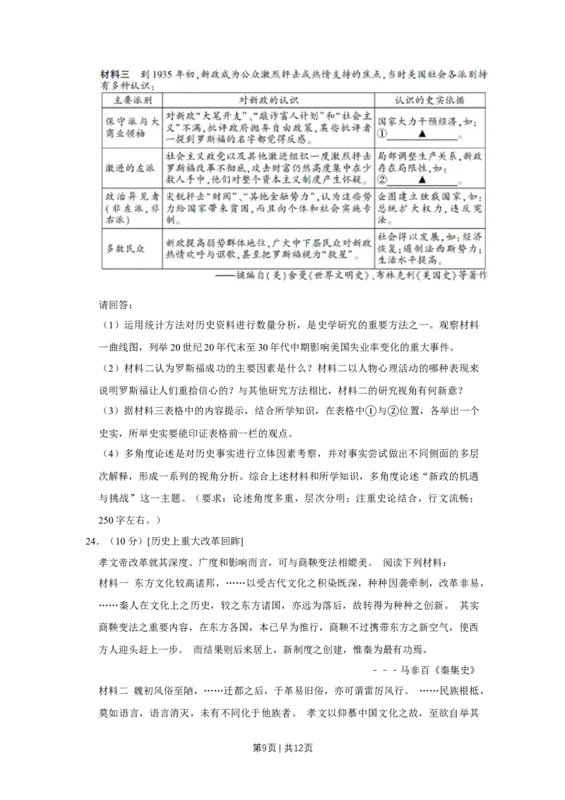 2013年高考历史试卷（江苏）（空白卷）_1.高考2025全国各省真题+答案_01.2008-2024全国高考真题（按省份分类）_10.江苏_2008-2024&middot;（江苏）历史高考真题
