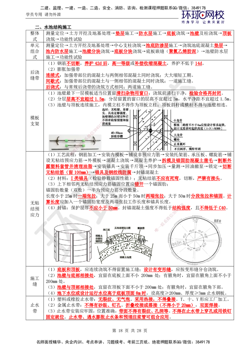 04.2025一建市政直播密训（四）隧道水池工程-预习_2026年一级建造师_2026年一建市政_2025年一建市政SVIP_04-冲刺串讲✿考点强化✿小灶集训_43-市政《直播密训班》李莹HQ