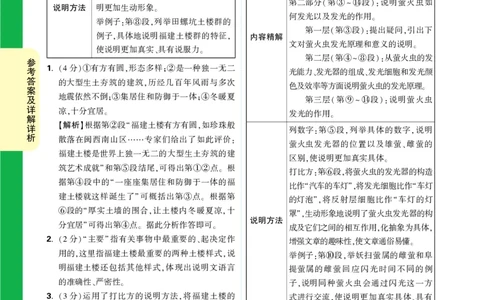 精答P114_2026万唯系列预习复习_2025版《万唯初中预习视频课》789年级上册多版本_2025版万唯初二预习视频课语文人教版上册_视频_第21天_答案详解详析_答案详解详析