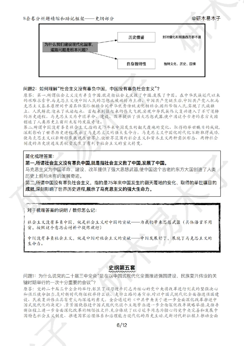 肖8分析题精缩-史纲_2026考公资料_（49）政治理论合集_政治理论合集_2025考研政治pdf（笔记）_肖秀荣考研政治_25肖秀荣《八套卷》+浓缩背诵合集_03.木易《肖八分析题精缩》