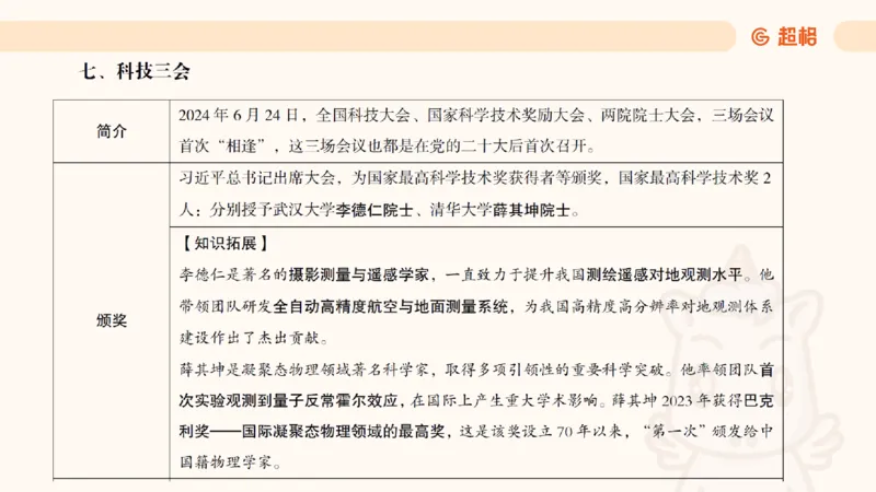科技点睛课件_20241121181306_2026考公资料_（05）超格_行测申论2025超格合集(行测&申论&政治理论)_常识2025超格常识判断全家桶（含政治理论冲刺）_04.常识(政治理论)考前冲刺阶段_讲义
