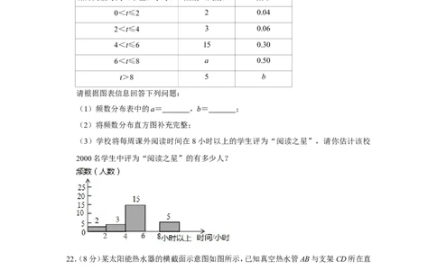 2017年湖南省岳阳市中考数学试卷_中考真题_2.数学中考真题2015-2024年_地区卷_湖南省_岳阳数学11-22
