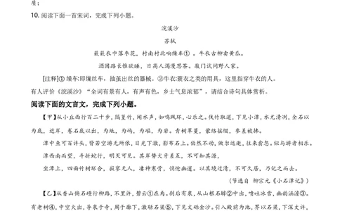 2018年山东省临沂市语文中考试题+答案_中考真题_1.语文中考真题2015-2024年_地区卷_山东省_临沂语文08-21