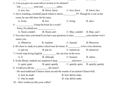 2019年江苏省常州市中考英语试题及答案_中考真题_3.英语中考真题2015-2024年_地区卷_江苏省_江苏常州中考英语08-22