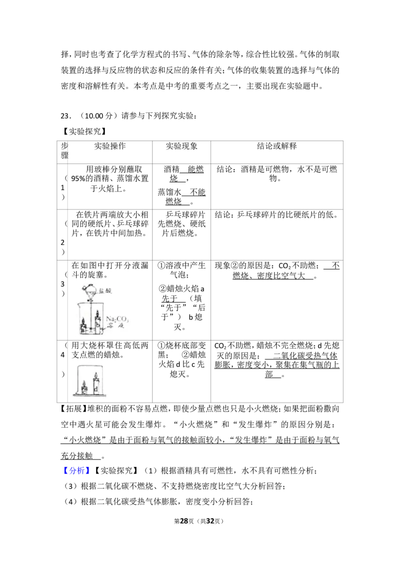 2018年广东省中考化学试卷（解析版）_中考真题_5.化学中考真题2015-2024年_2018中考真题卷（277份）