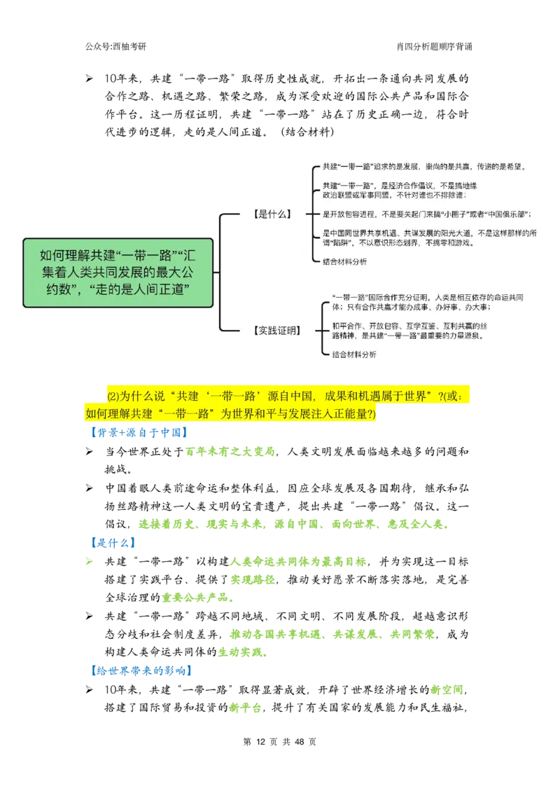肖四-全套分析背诵梳理&mdash;精简版_2026考公资料_（49）政治理论合集_政治理论合集_2025考研政治pdf（笔记）_肖秀荣考研政治_24肖秀荣_2024肖四浓缩背诵笔记_西柚