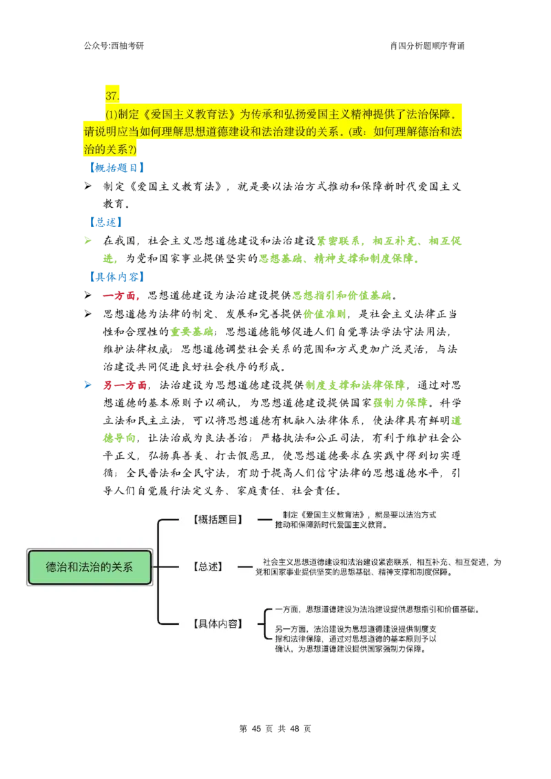 肖四-全套分析背诵梳理&mdash;精简版_2026考公资料_（49）政治理论合集_政治理论合集_2025考研政治pdf（笔记）_肖秀荣考研政治_24肖秀荣_2024肖四浓缩背诵笔记_西柚