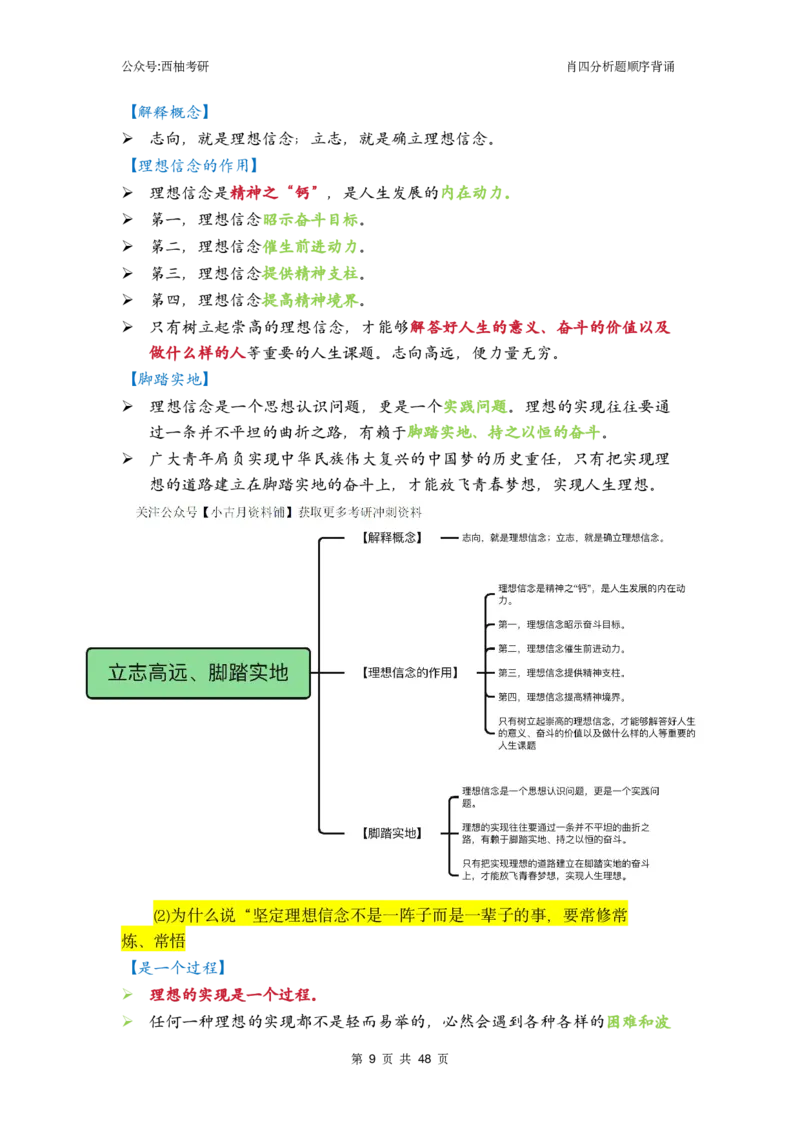 肖四-全套分析背诵梳理&mdash;精简版_2026考公资料_（49）政治理论合集_政治理论合集_2025考研政治pdf（笔记）_肖秀荣考研政治_24肖秀荣_2024肖四浓缩背诵笔记_西柚