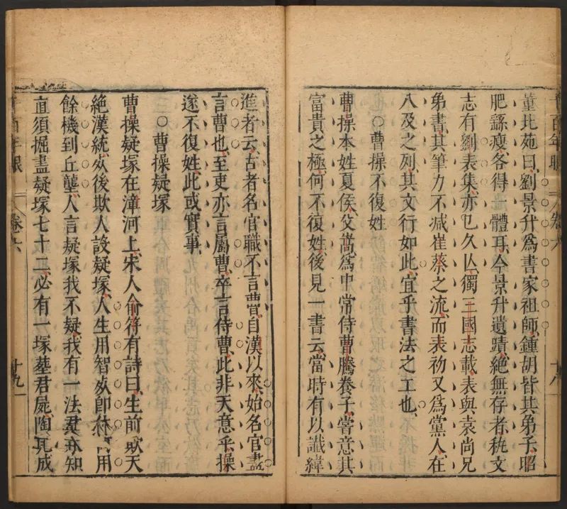 千百年眼.12卷.明张燧撰.范明泰阅.明万历时期刻本_t涯_绝版古籍电子书合集（13大类）_易经类