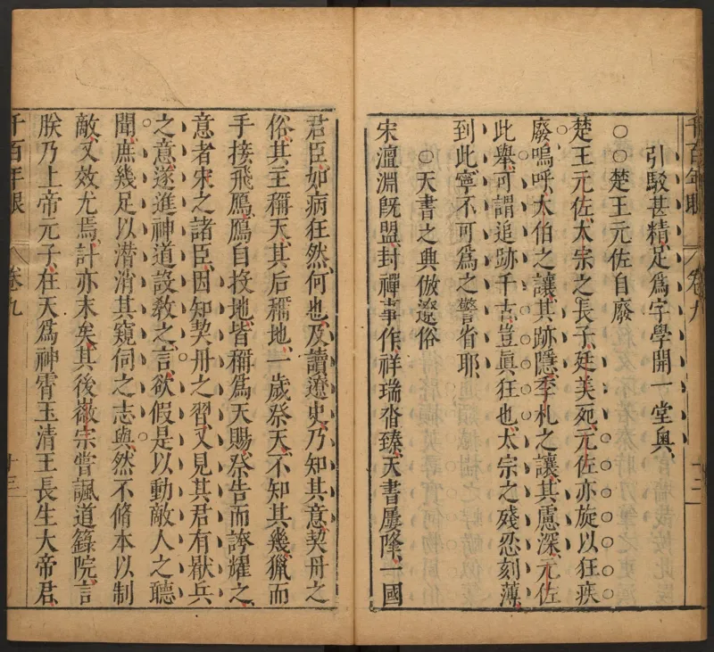 千百年眼.12卷.明张燧撰.范明泰阅.明万历时期刻本_t涯_绝版古籍电子书合集（13大类）_易经类