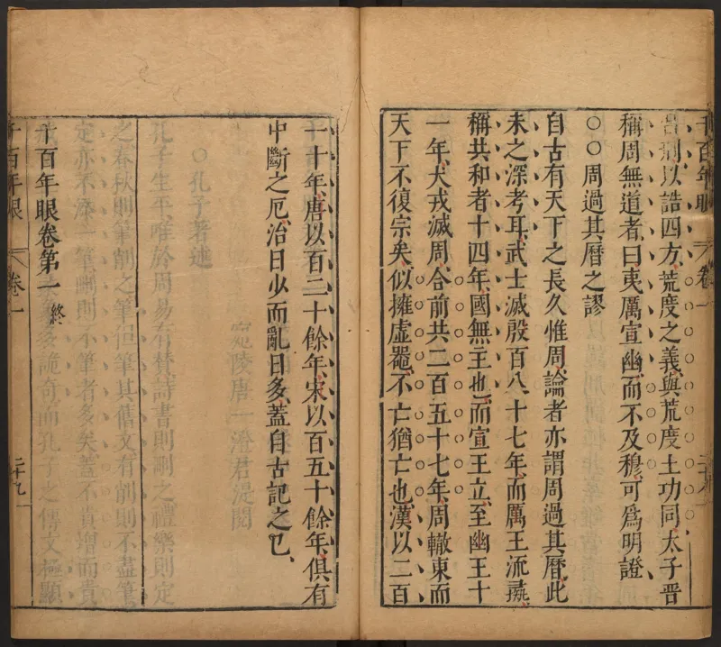 千百年眼.12卷.明张燧撰.范明泰阅.明万历时期刻本_t涯_绝版古籍电子书合集（13大类）_易经类