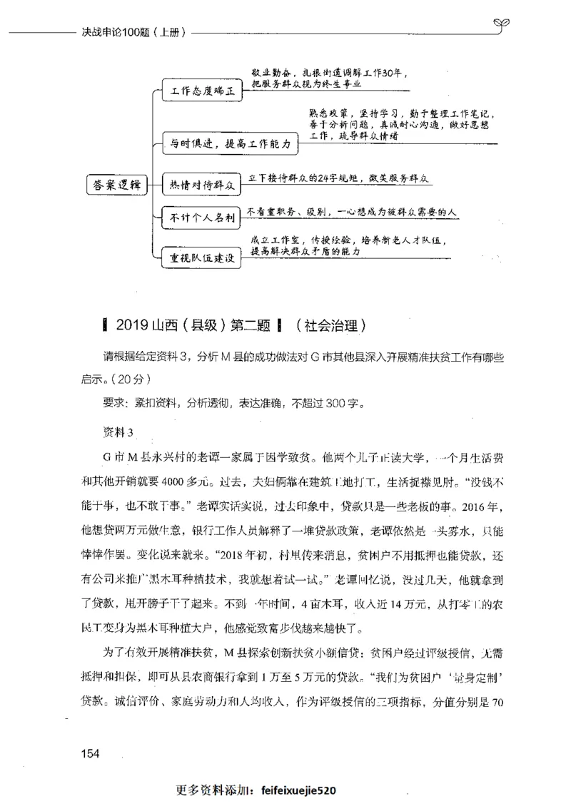 决战申论100题（上册）_26吉林考备考资料包_11省考刷题包_05决战申论100题_决战申论100题2021年8月版次