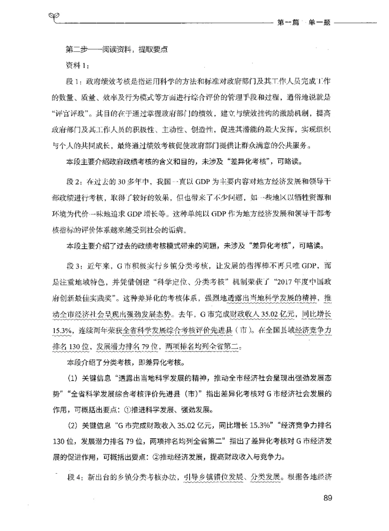 决战申论100题（上册）_26吉林考备考资料包_11省考刷题包_05决战申论100题_决战申论100题2021年8月版次