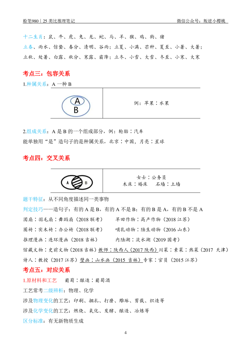 粉笔980｜25类比推理笔记_2026考公资料_（10）粉笔_2025粉笔国考省考980（课＋笔记）_粉笔980笔记（25多省）