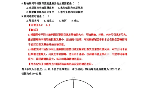 2012年高考地理试卷（福建）（解析卷）_1.高考2025全国各省真题+答案_01.2008-2024全国高考真题（按省份分类）_24.福建_2012-2024&middot;（福建）地理高考真题