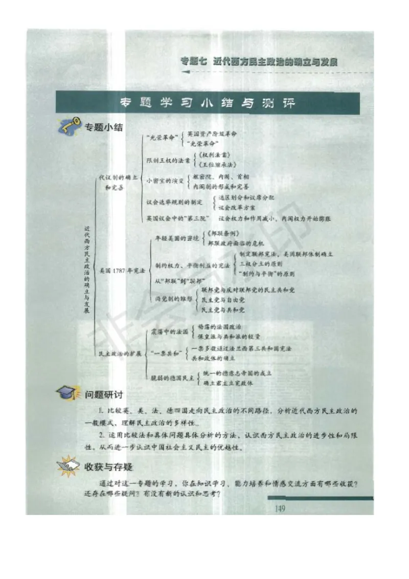 人民版高中历史必修一_4-教培资料-26年最新资料-同步更新_初中高中教资_03科三专项（进去保存报考的学科即可）_02科三专项（笔记真题思维导图教学设计版本二）