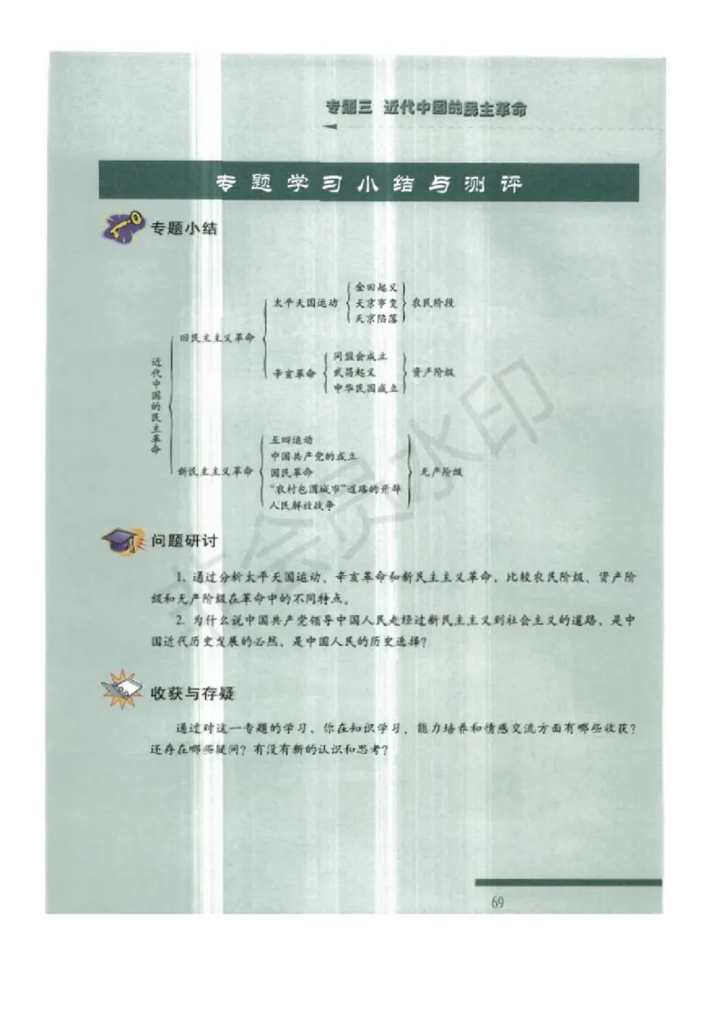 人民版高中历史必修一_4-教培资料-26年最新资料-同步更新_初中高中教资_03科三专项（进去保存报考的学科即可）_02科三专项（笔记真题思维导图教学设计版本二）