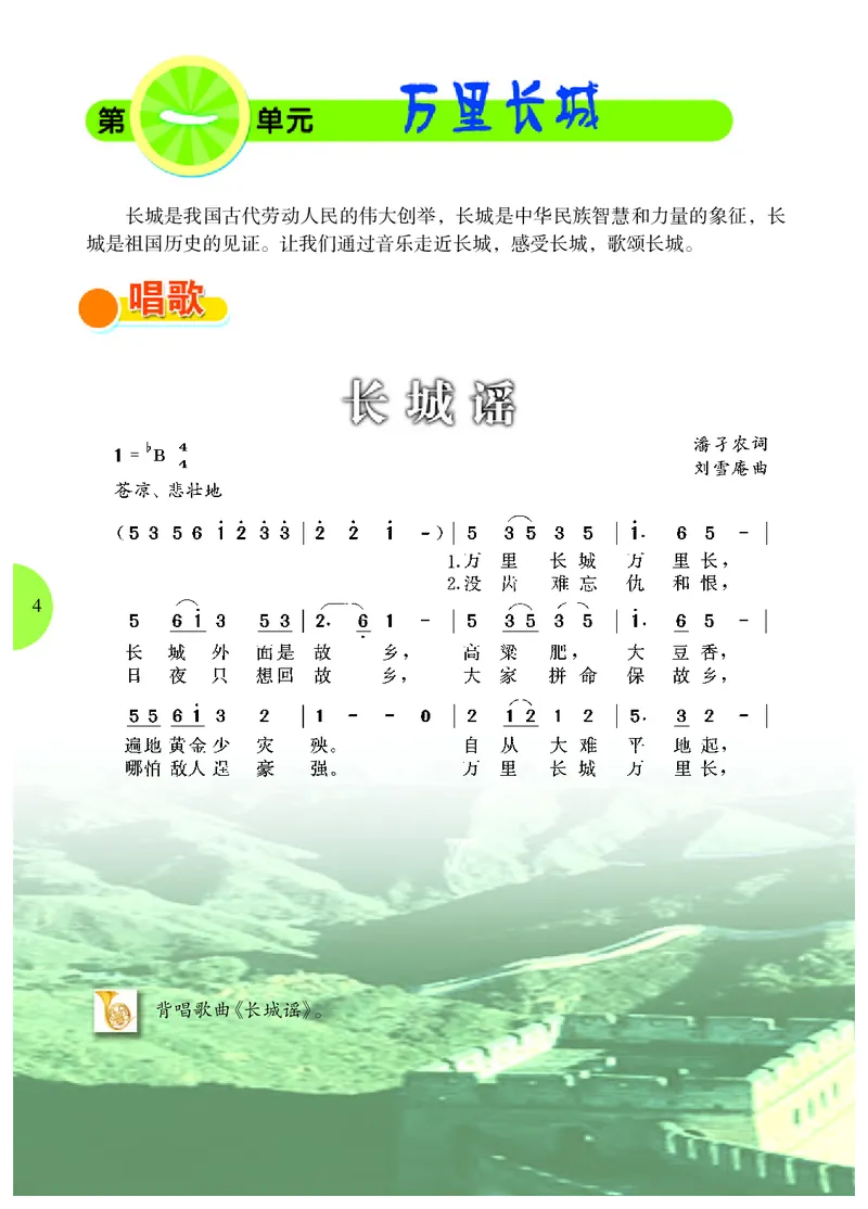 冀少版7年级音乐下册高清教材_4-教培资料-26年最新资料-同步更新_初中高中教资_03科三专项（进去保存报考的学科即可）_02科三专项（笔记真题思维导图教学设计版本二）
