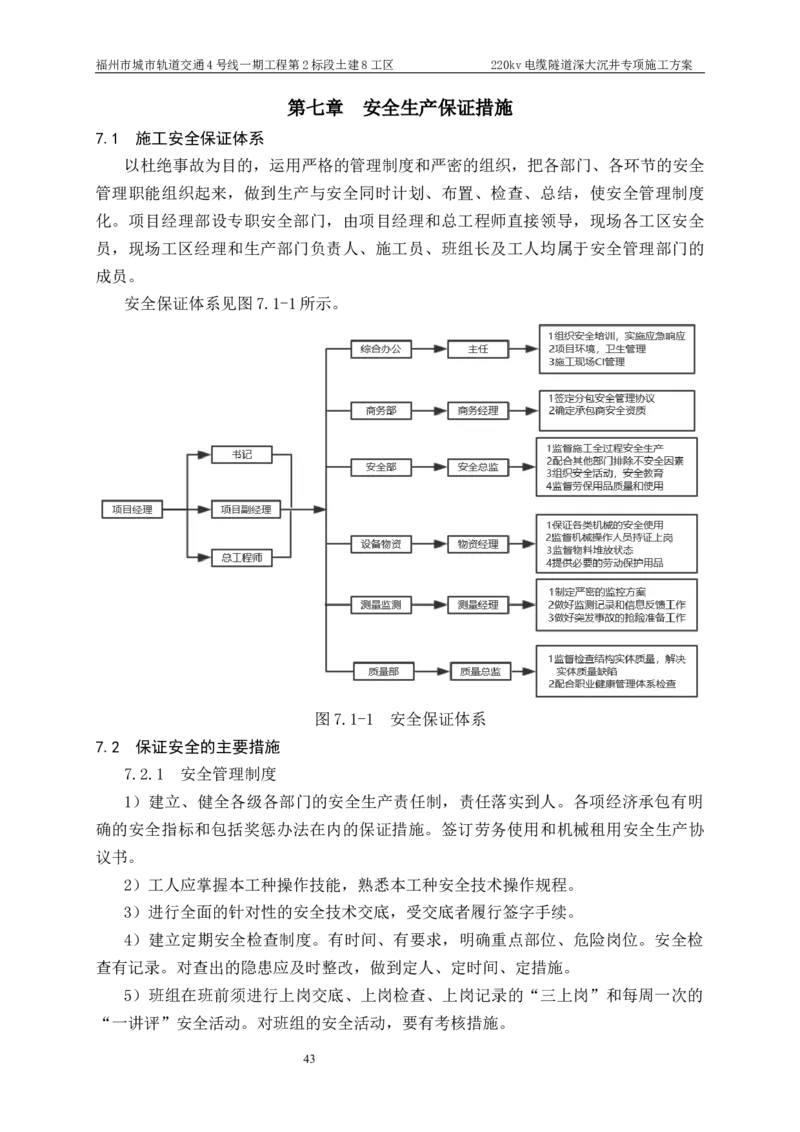 二等奖-220kv管廊隧道深大沉井施工安全专项方案-五公司_2021-2023年优秀施组方案_施工方案_220kv管廊隧道深大沉井施工安全专项方案