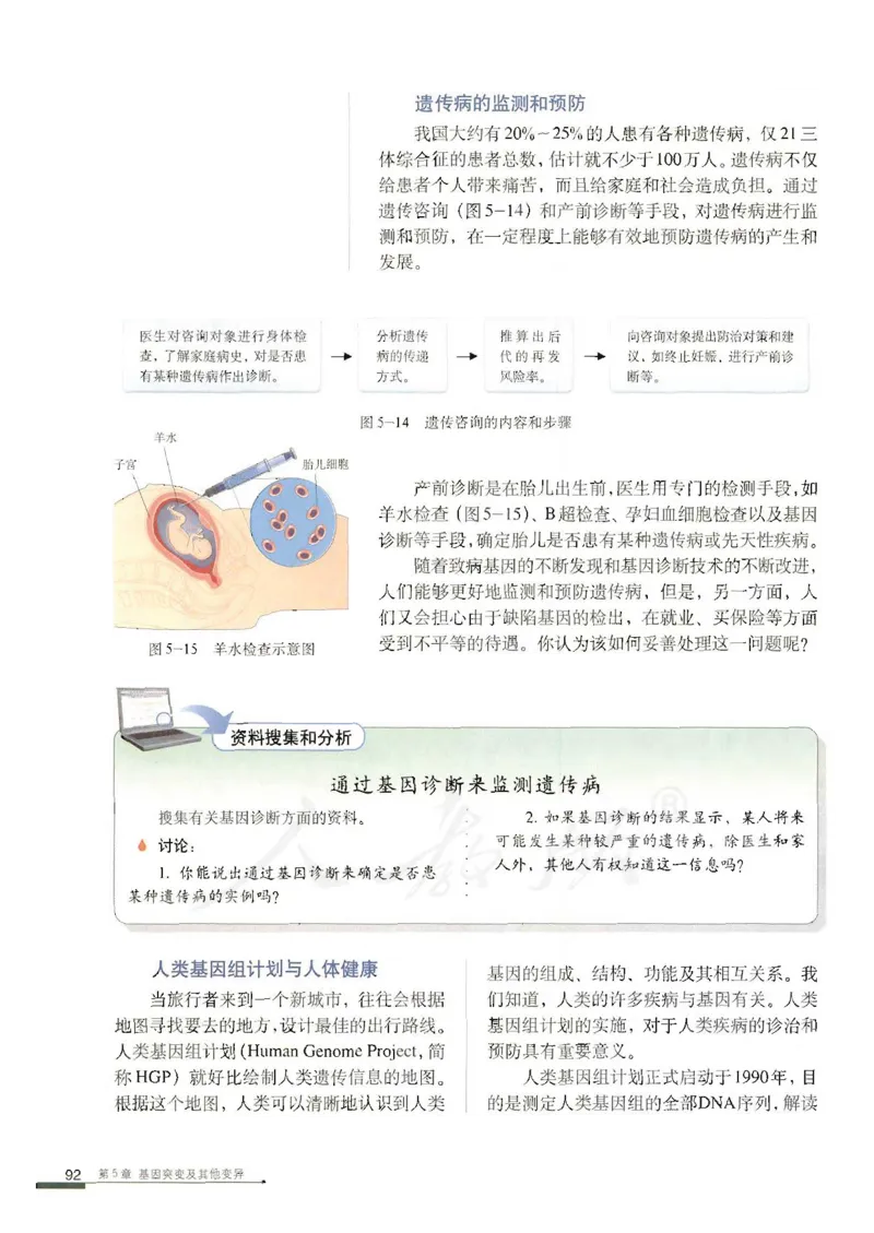 人教版高中生物必修2遗传与进化课本_4-教培资料-26年最新资料-同步更新_初中高中教资_03科三专项（进去保存报考的学科即可）_02科三专项（笔记真题思维导图教学设计版本二）