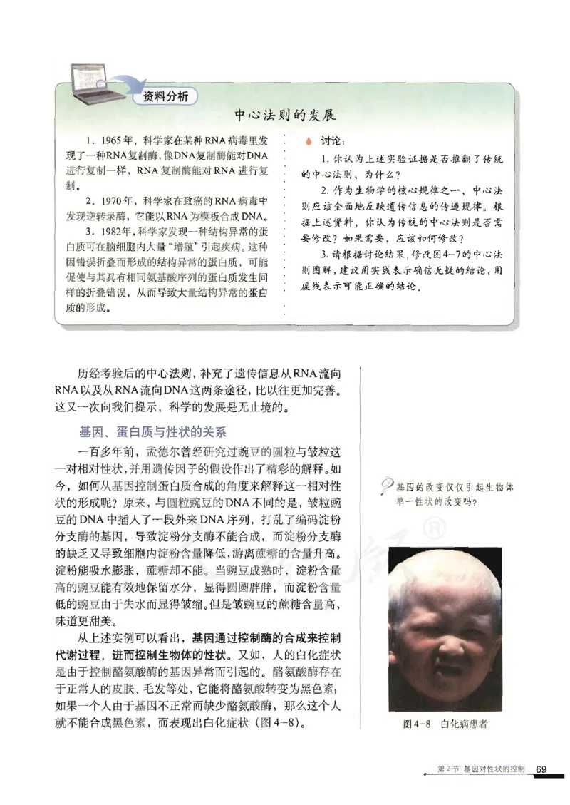 人教版高中生物必修2遗传与进化课本_4-教培资料-26年最新资料-同步更新_初中高中教资_03科三专项（进去保存报考的学科即可）_02科三专项（笔记真题思维导图教学设计版本二）